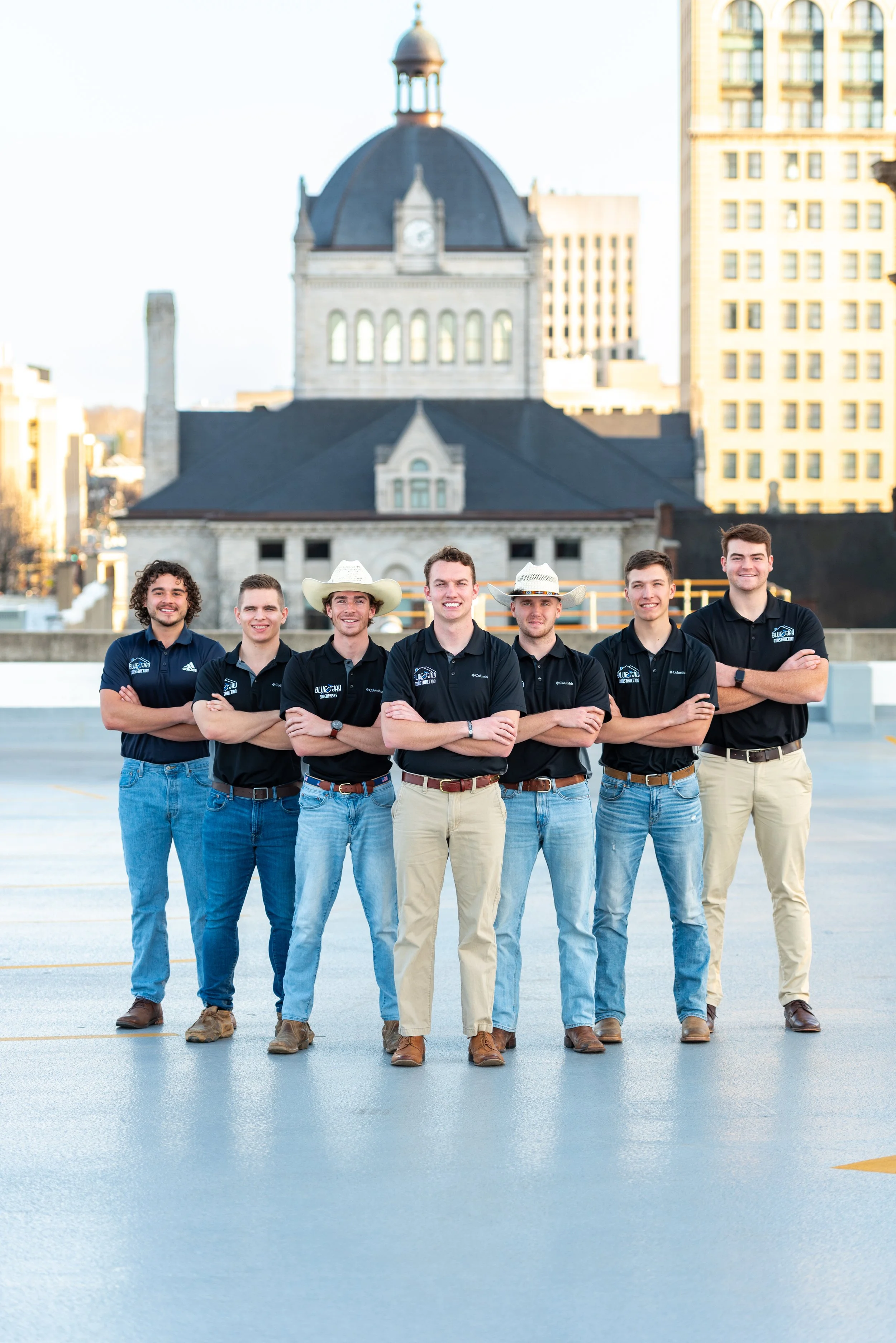 Branding Team photos for Construction company in Lexington, KY by Amanda J Designs Photography. 