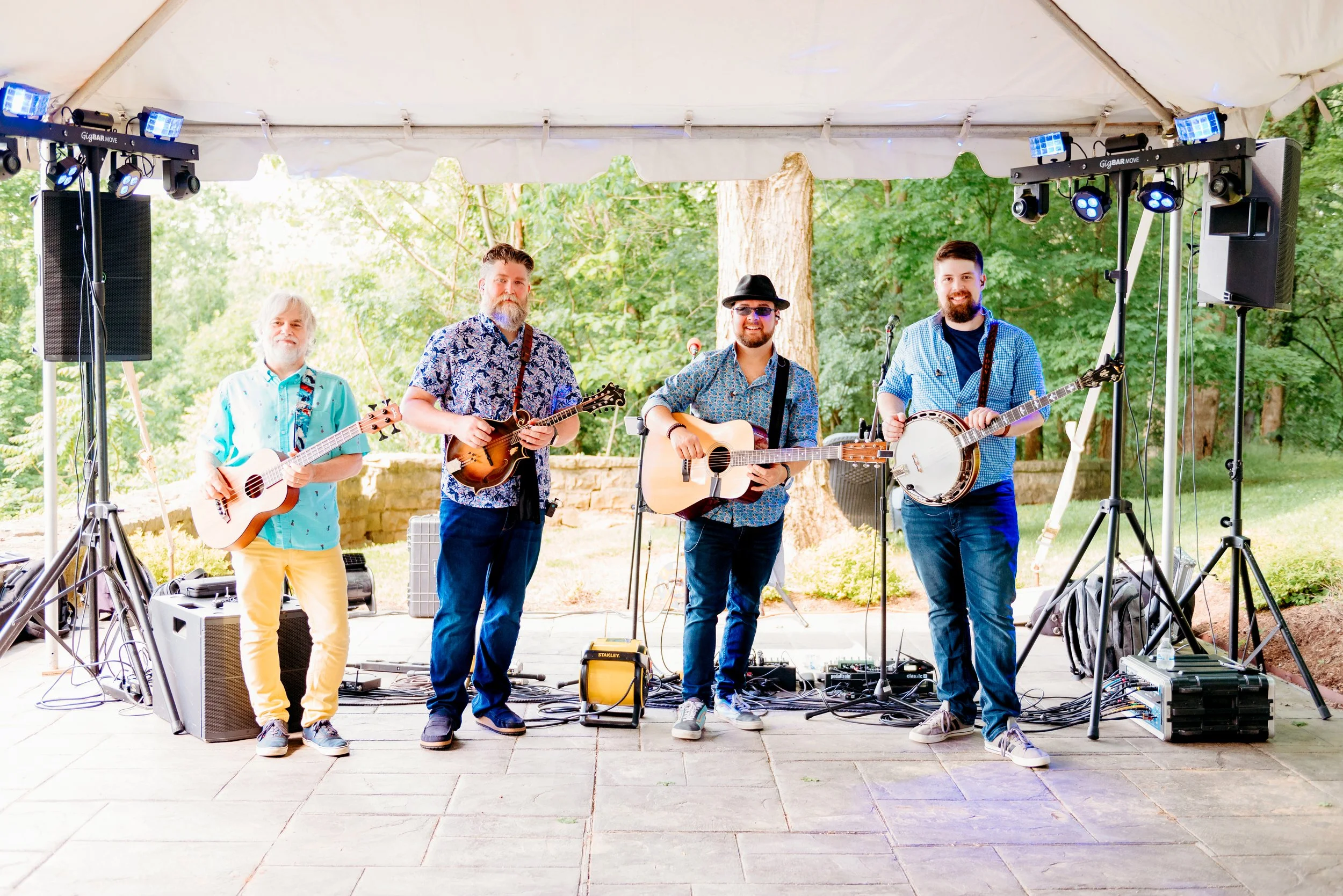 Kentucky Derby Event Photography of the band Bourbon Revival by Amanda J Designs Photography, Louisville, KY.