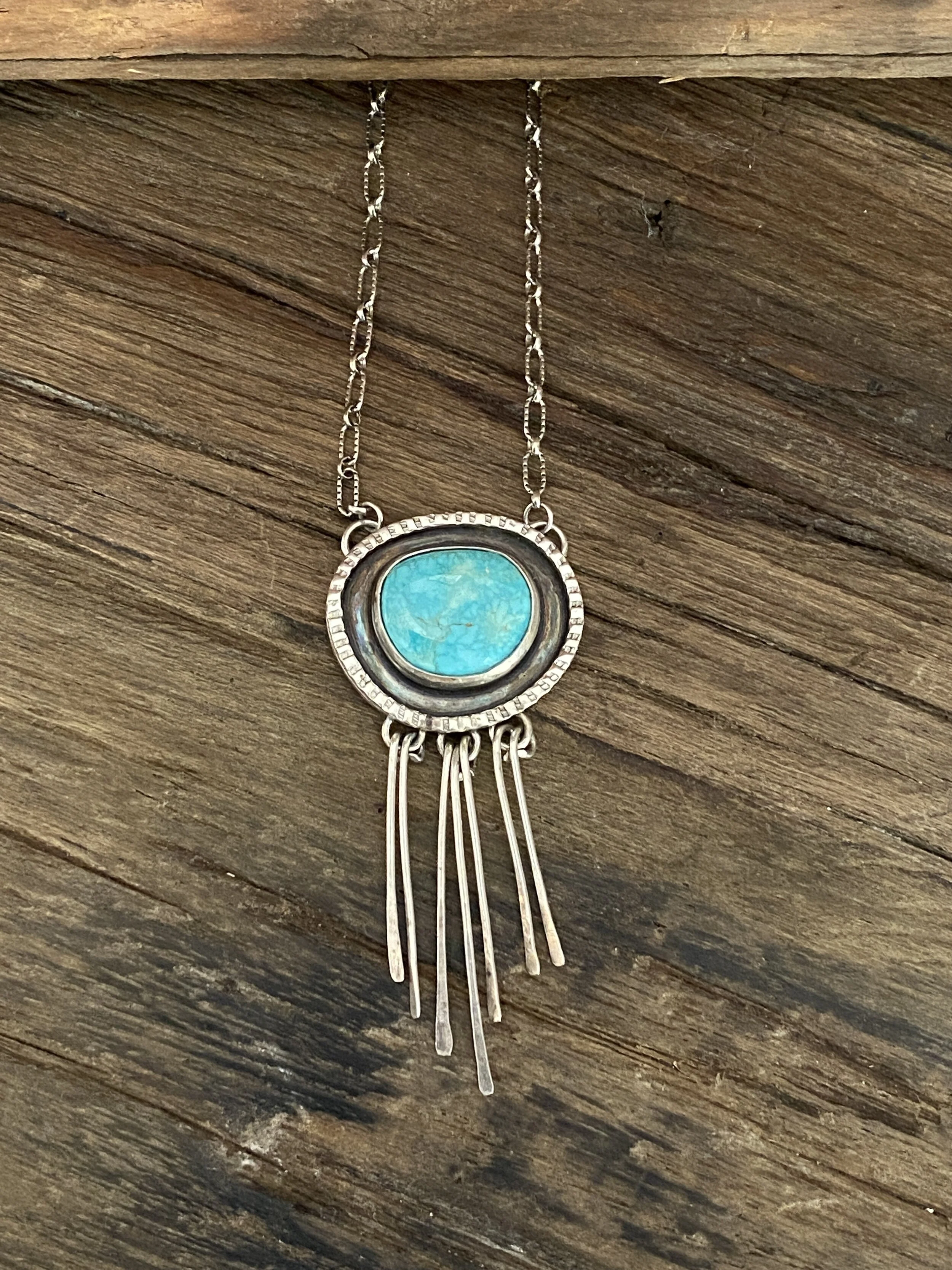 Sterling Cowgirl Pendant