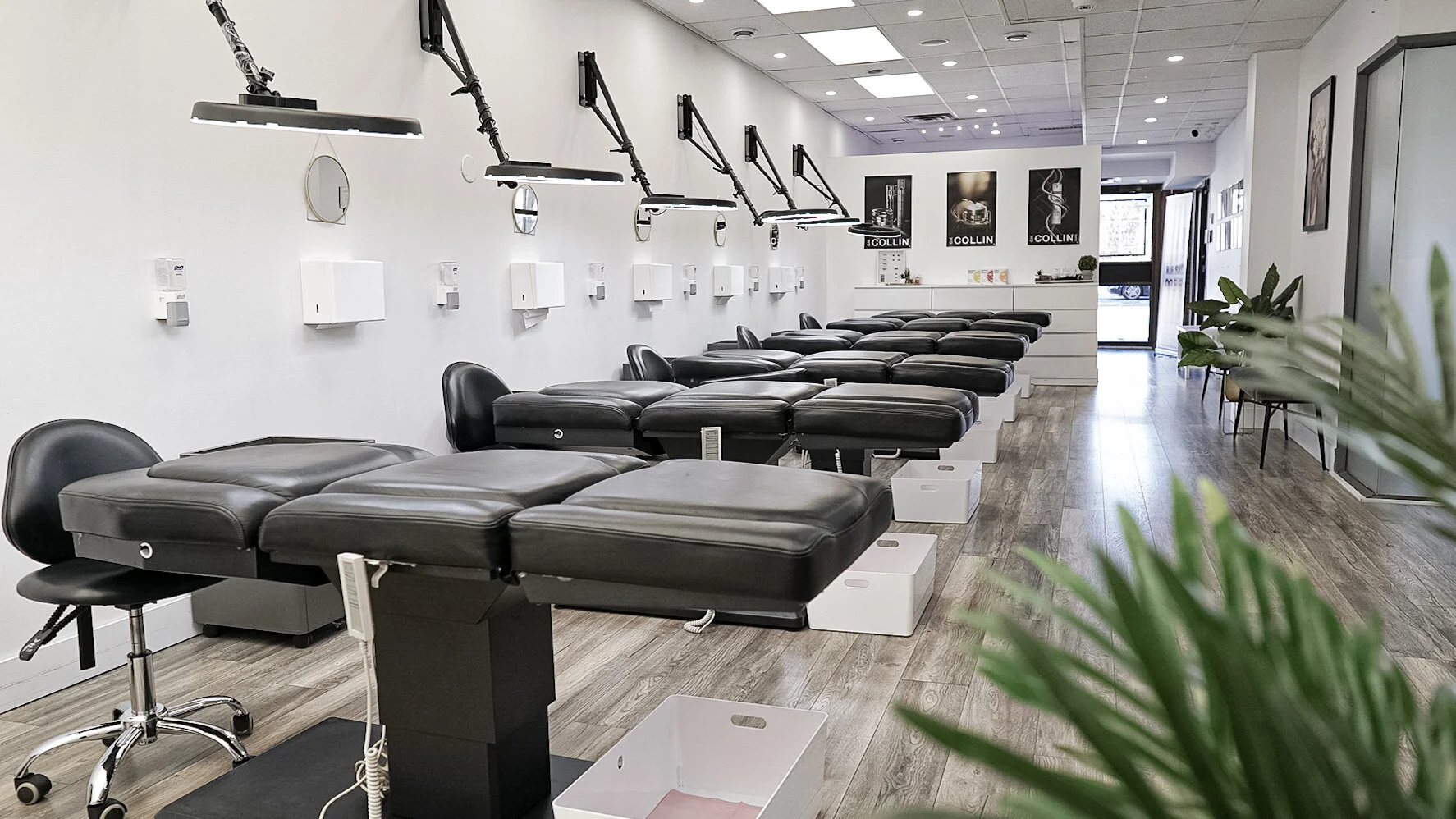 lash treatment stations