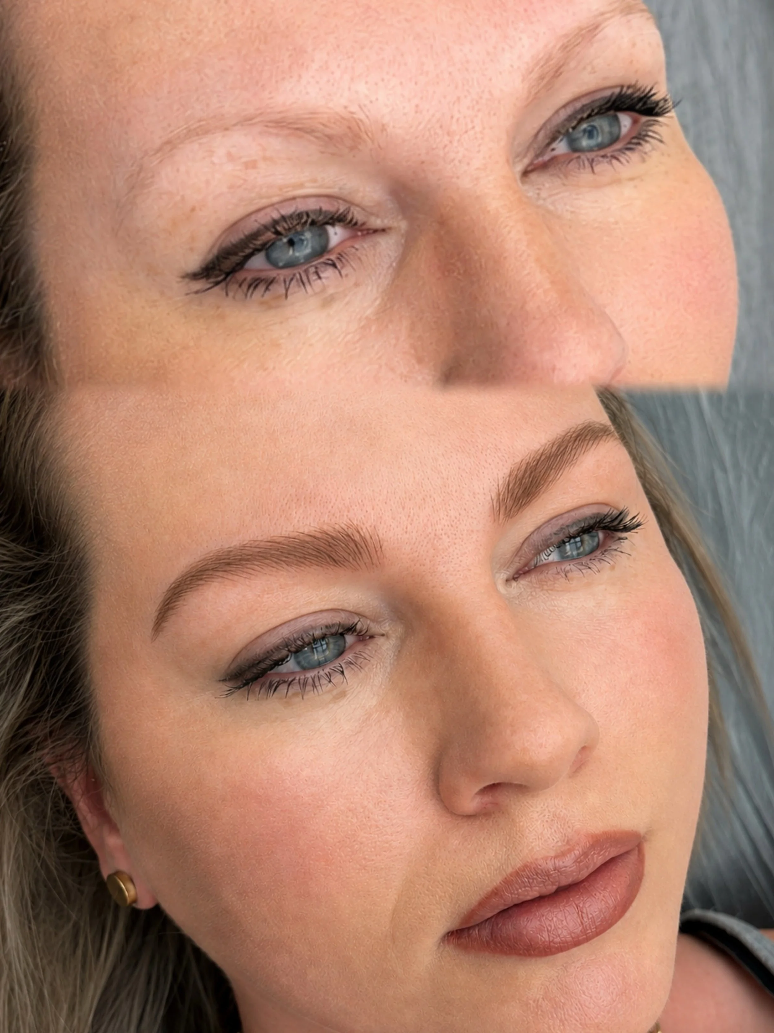 ✨ Fresh nano brow set ✨

I&rsquo;m absolutely in love with this color and how soft and natural these brows turned out. 🤎

Your girl is trying her best to post all the photos, but I&rsquo;ve been working every day lately! 🥹💕

I&rsquo;m currently fu