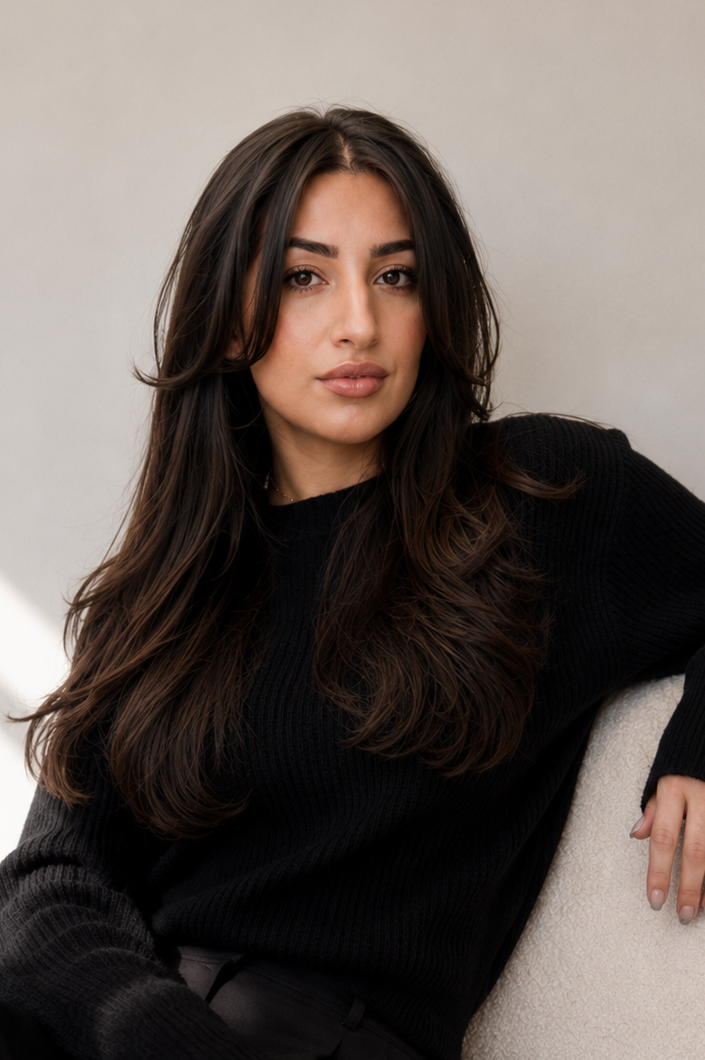 Pure Beauty Studio Ottawa client consultation for lash extensions, nano brows or microblading services
