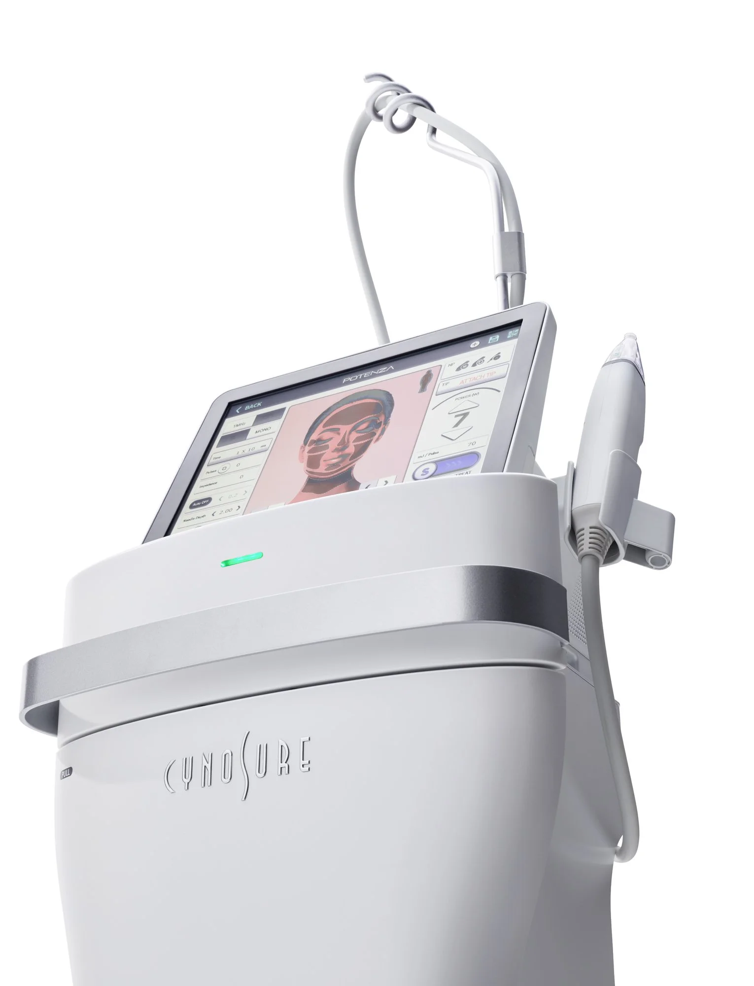 Potenza by Cynosure RF microneedling device used at Pure Beauty Clinic in Ottawa