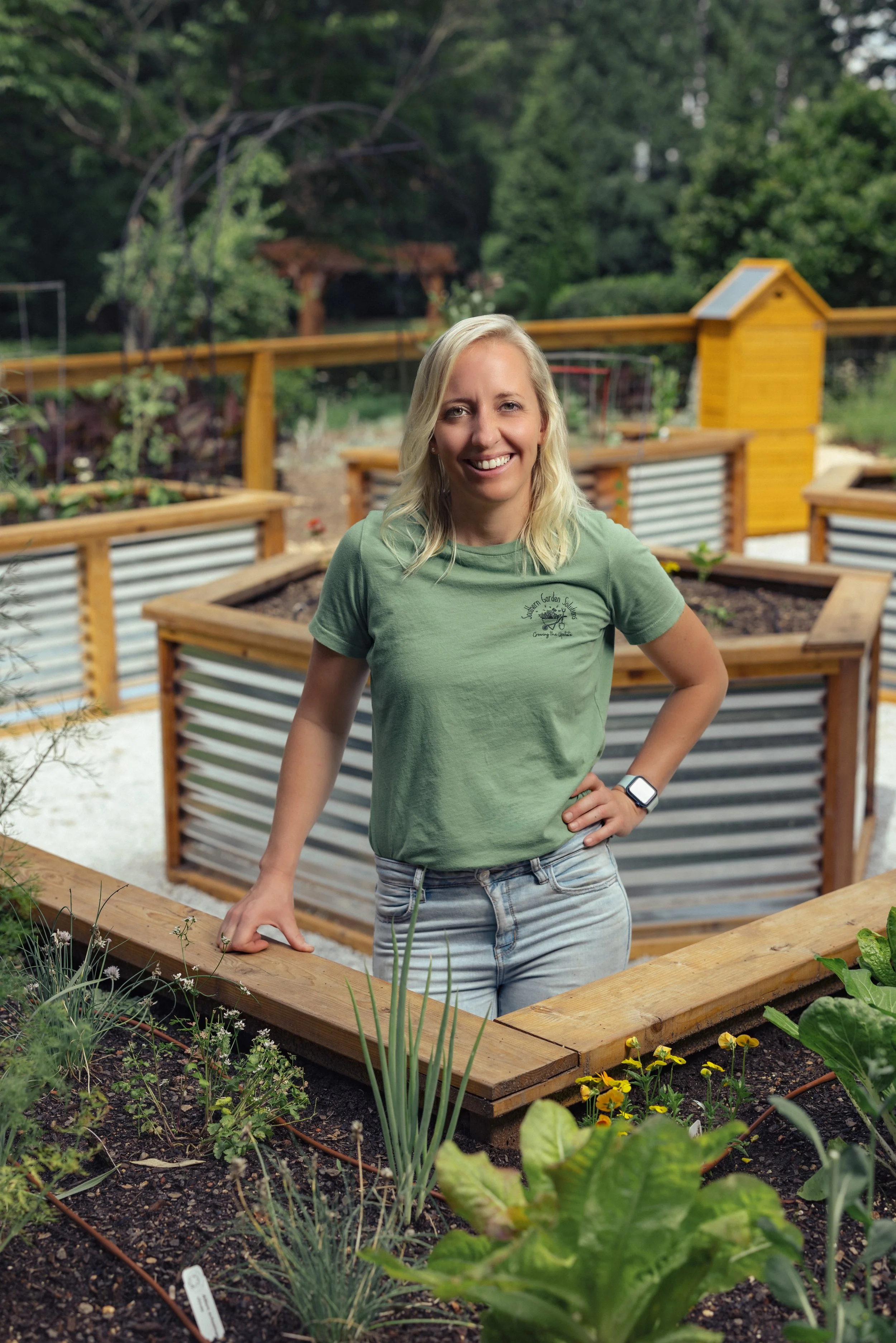 Horticulture-trained edible garden and ecological landscape designer in Upstate South Carolina