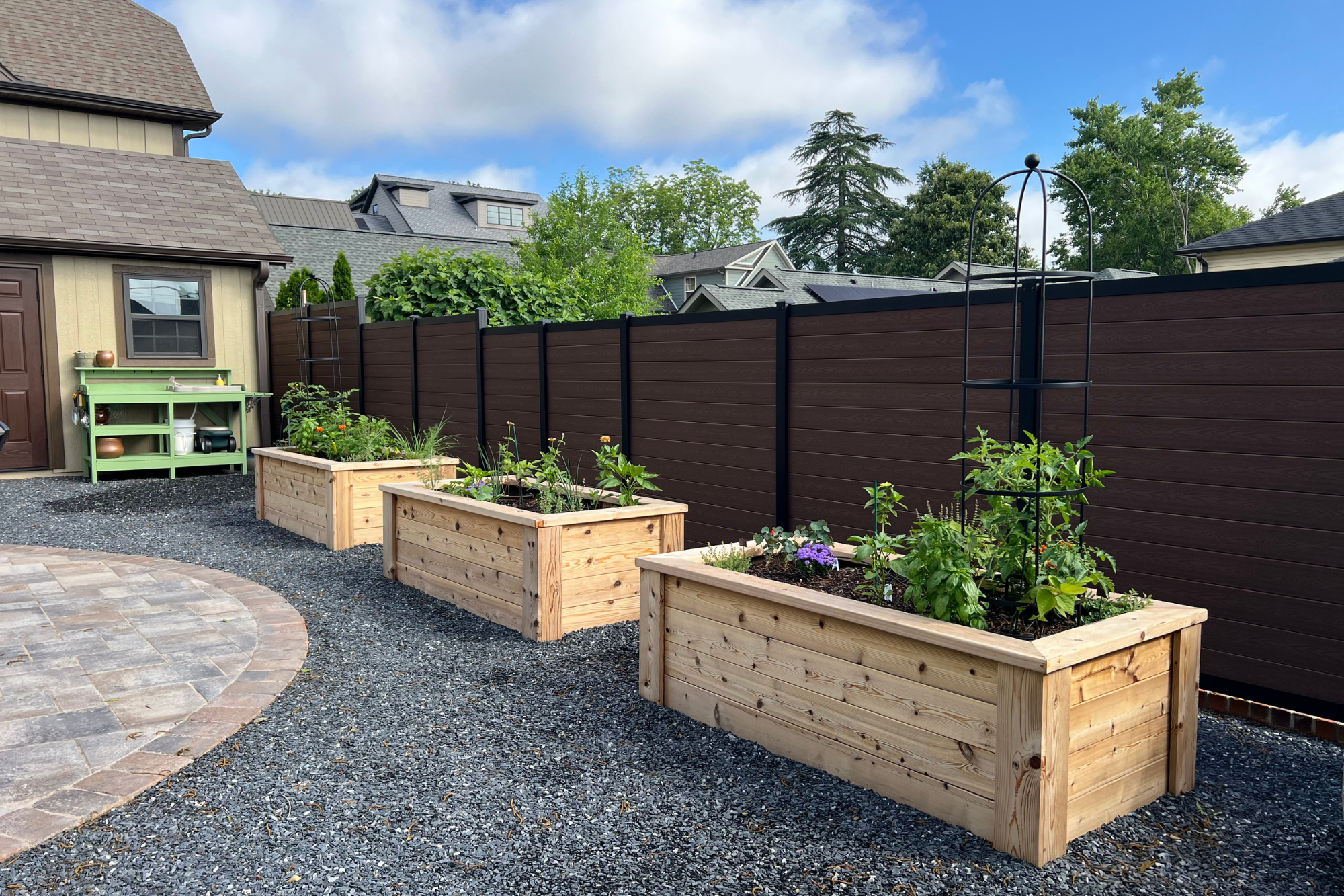 Formal Multi-Bed Kitchen Garden System
