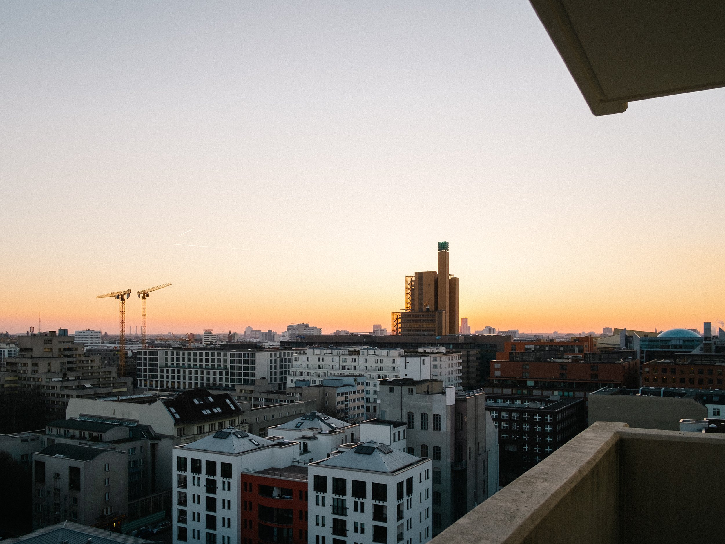“No Town Does It Quite Like My Home”
From the roofs of Berlin