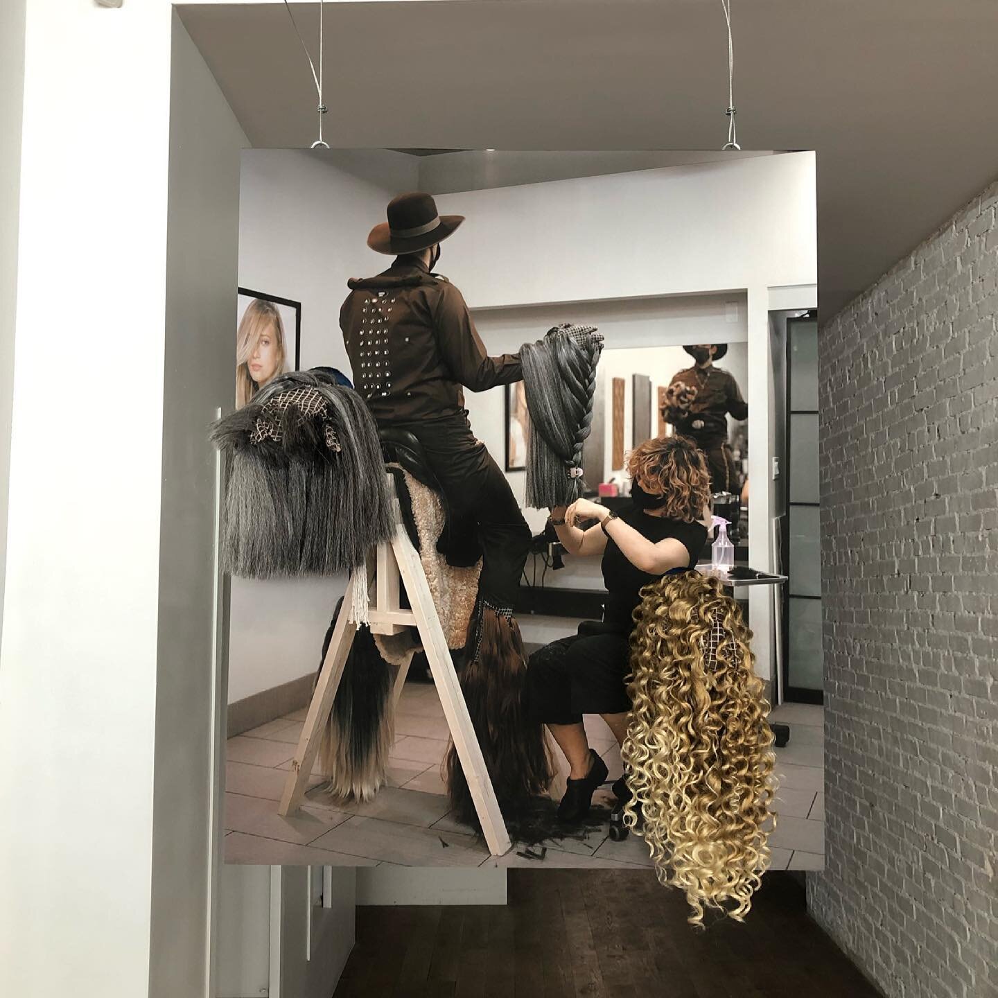 SAW HORSES AND PONIES: A 21ST CENTURY TAIL is the first intramuros exhibition for the Luxembourg Institute for  Artistic Research. Previously exhibiting works by Luxembourgish and North American artists online and in gallery windows  on Manhattan&rsq