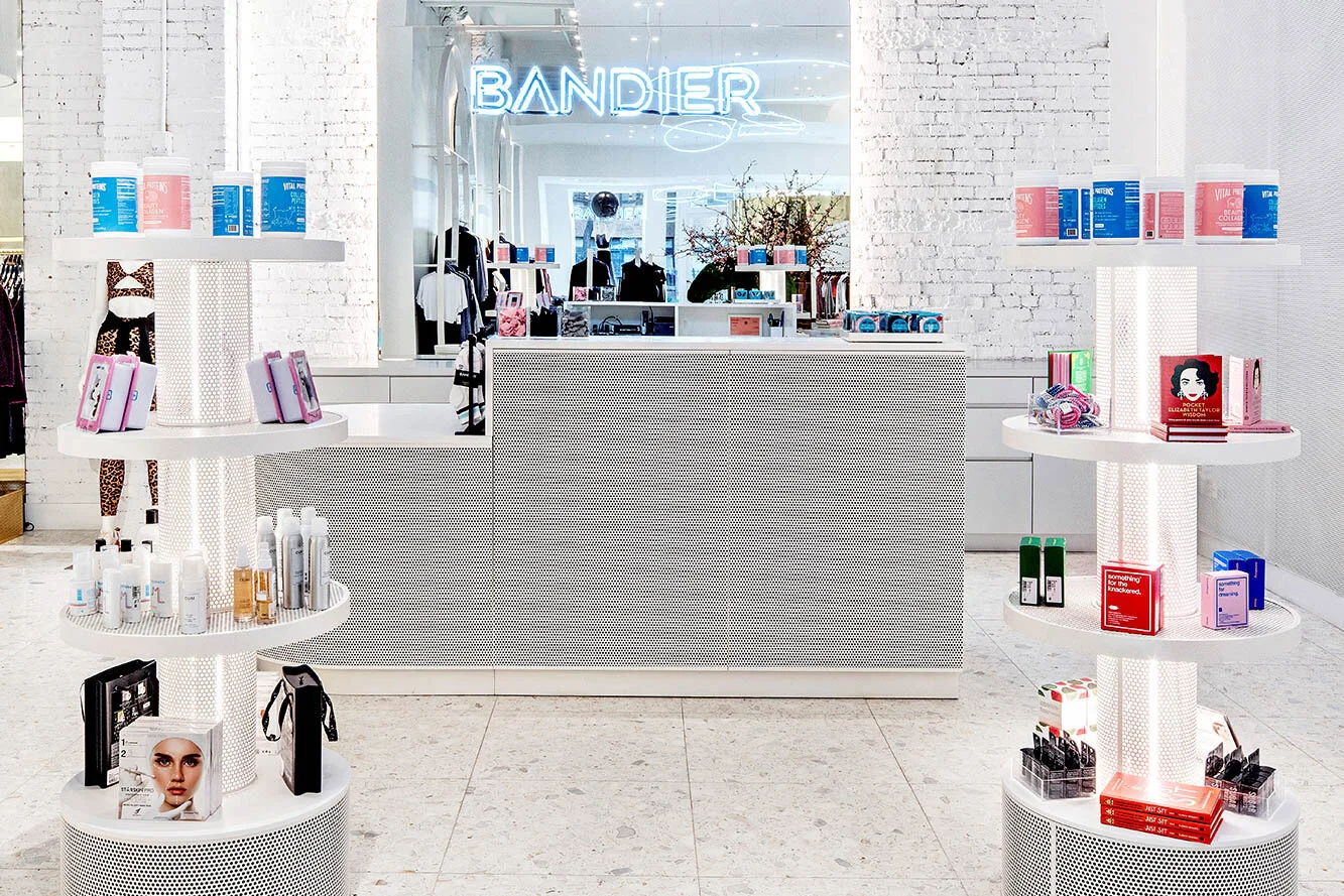 Bandier Counter Area