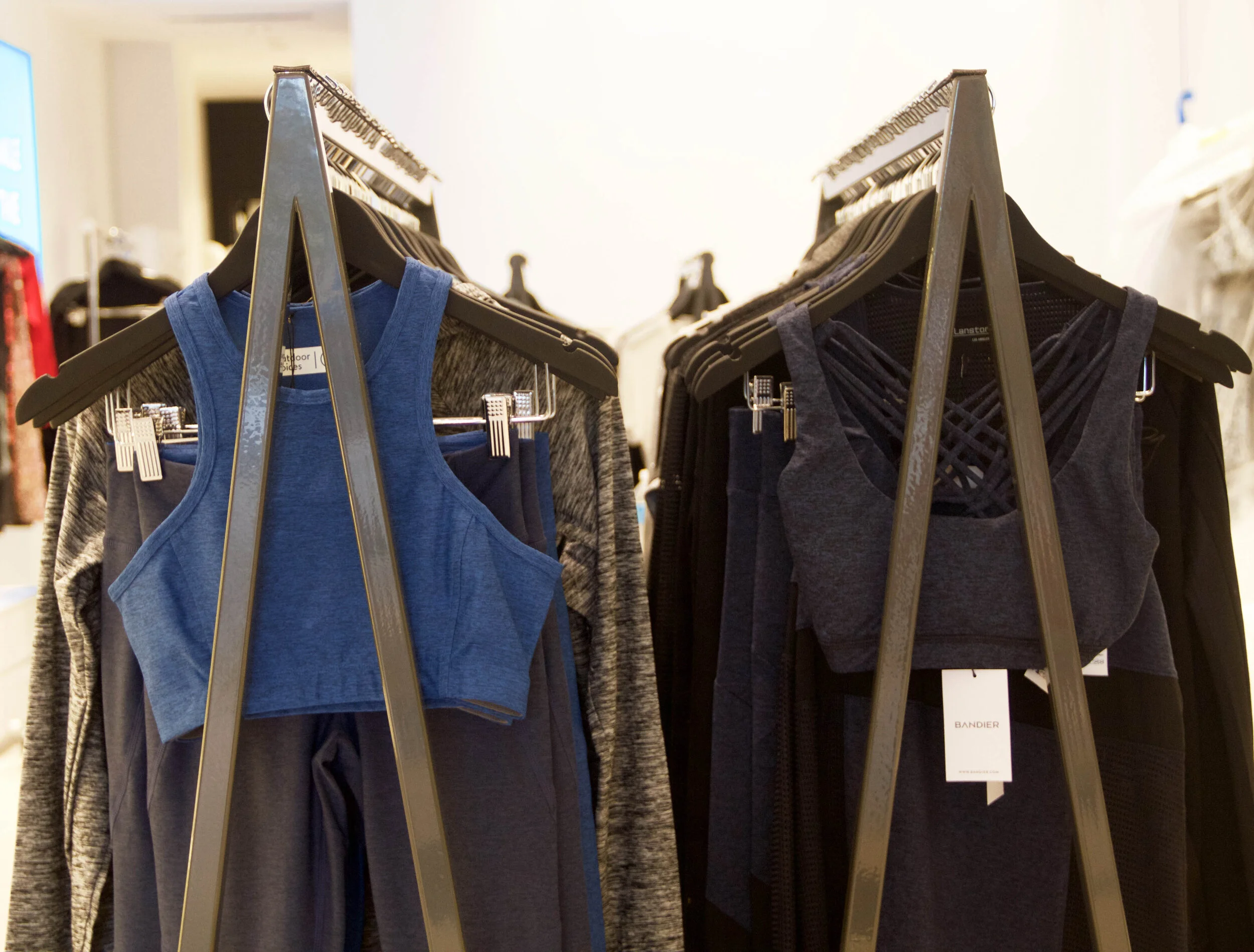 Metal clothing racks