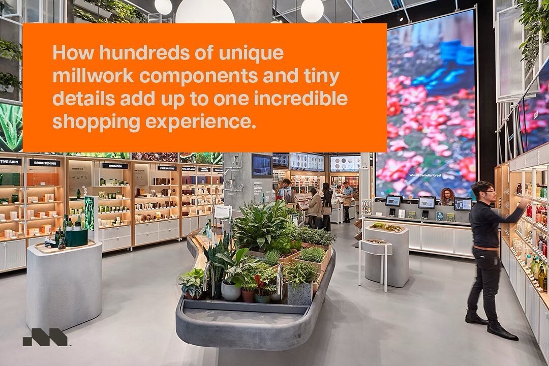 The #Innisfree #flagship store, on Lexington Avenue in #Manhattan, won several prestigious &ldquo;Store of the Year&rdquo; awards. For us, this custom space stands out as the end-product of months of hard work. 

Check out the decorative scaffolding 