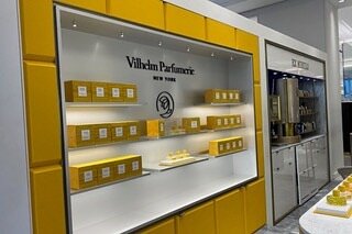 #Vilhelm parfumerie at #Saks 5th Ave #NYC is beautifully edgy and eclectic. 

#vegan #leather #floatingshelves #integratedlighting #interior design #modernretail #branding #design #retailbrand  #mgconcepts #newyorkmillwork #newyorkinteriordesign #int