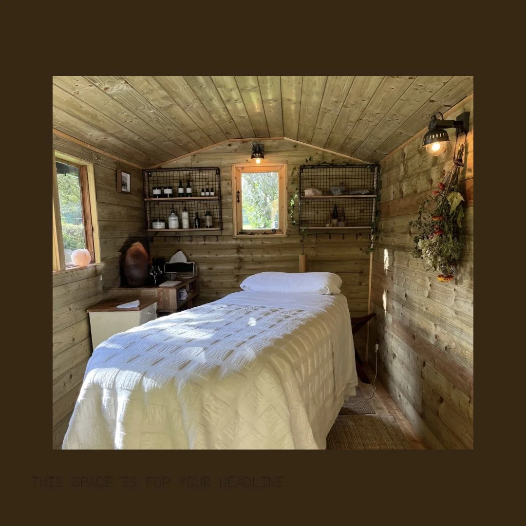 Wooden Treatment Cabin for Facials