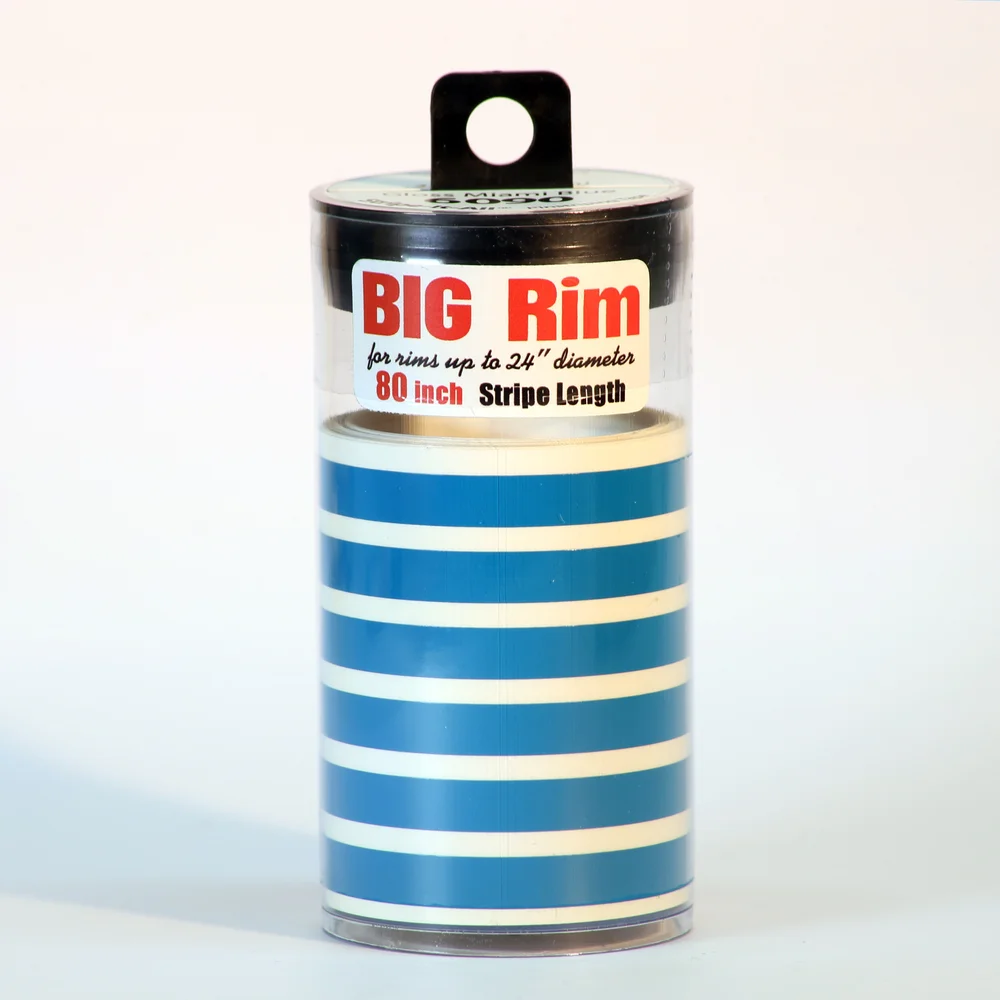 6090 Miami Blue Rimstripes — Tapeworks Graphics