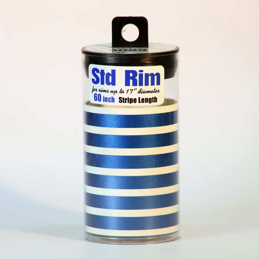 6099 Metallic Bright Blue Rimstripes — Tapeworks Graphics