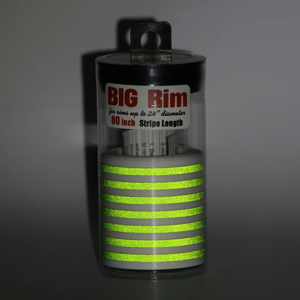 6144 Reflective Kawasaki Green Rimstripes — Tapeworks Graphics