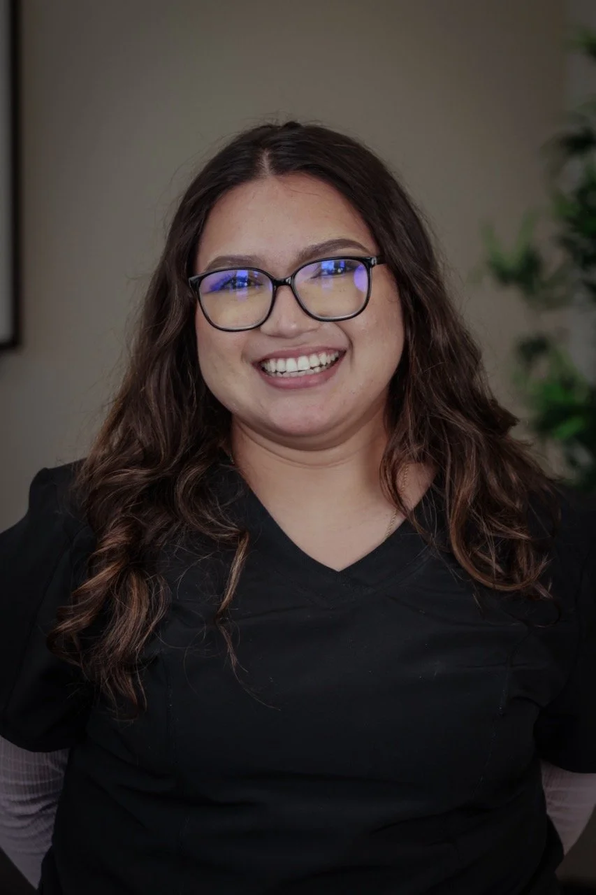 happy molar dental team member Esme smiling