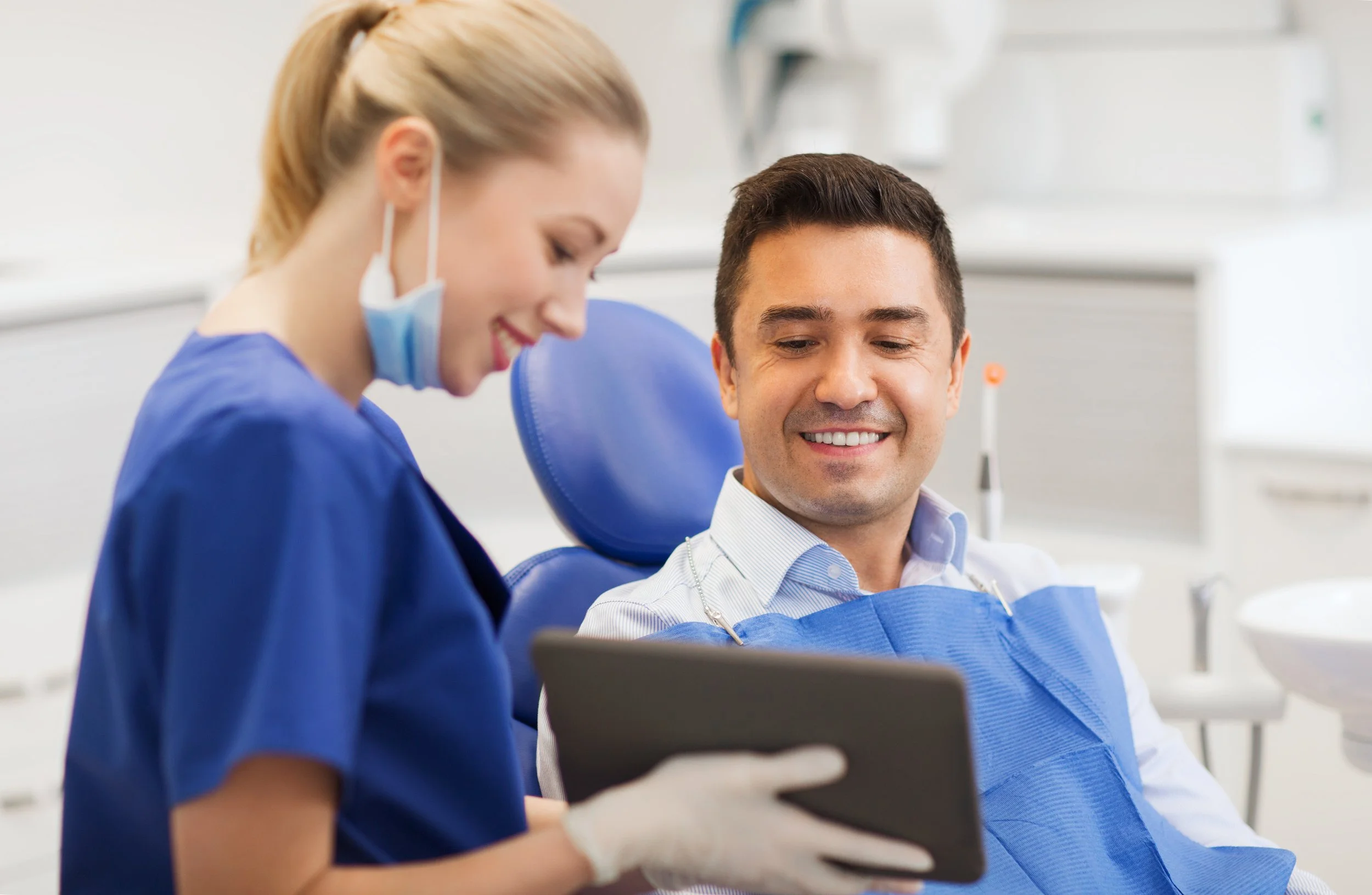 comfortable dental visit Mesa Arizona patient at ease