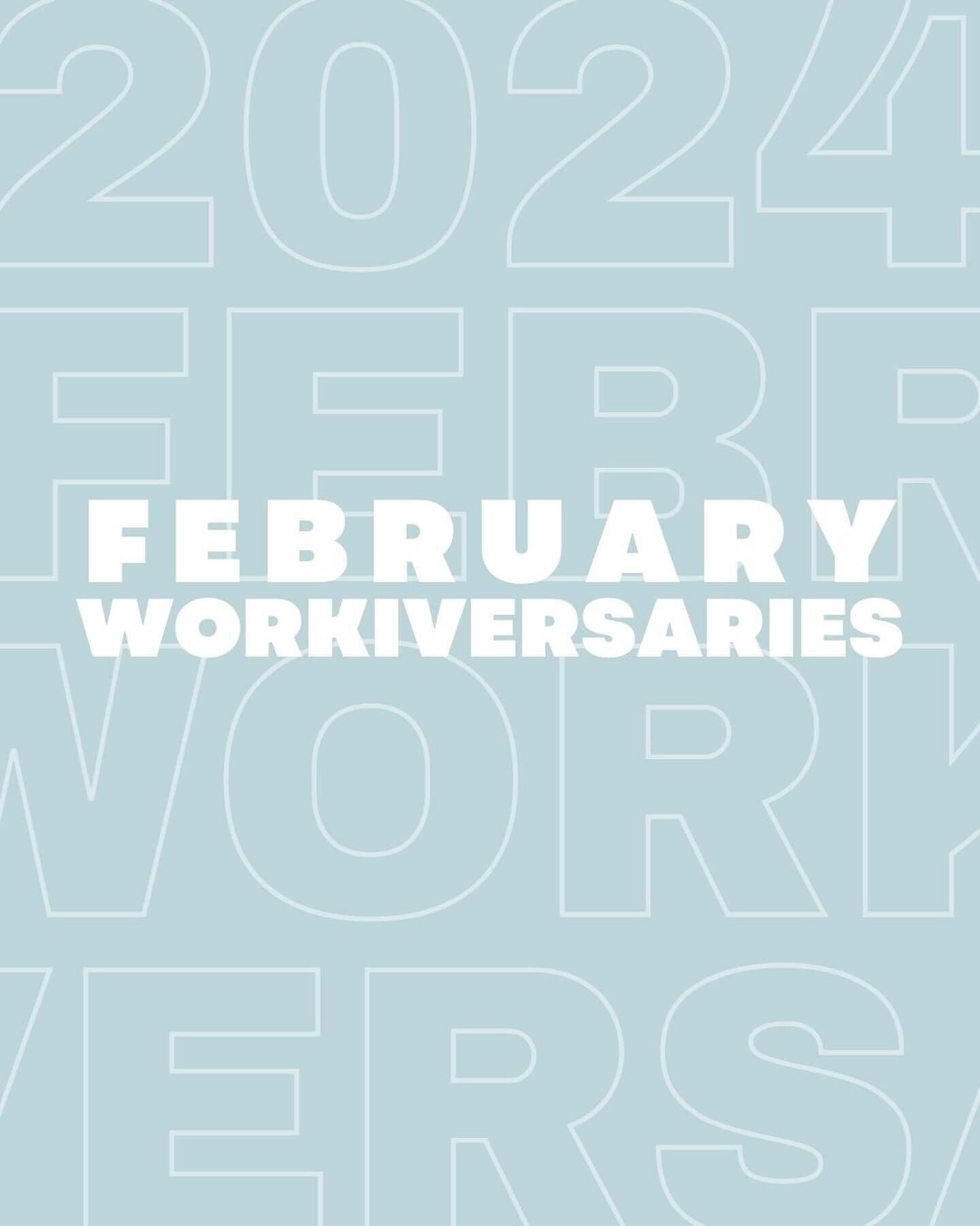 It's the month of love and we have nothing but 🩵 for these two!
⁠
Congratulations to Abby for celebrating FOUR years at 101Media! As our first full-time hire, it's been incredible to watch your growth into your role as Director of Dallasites101. Our