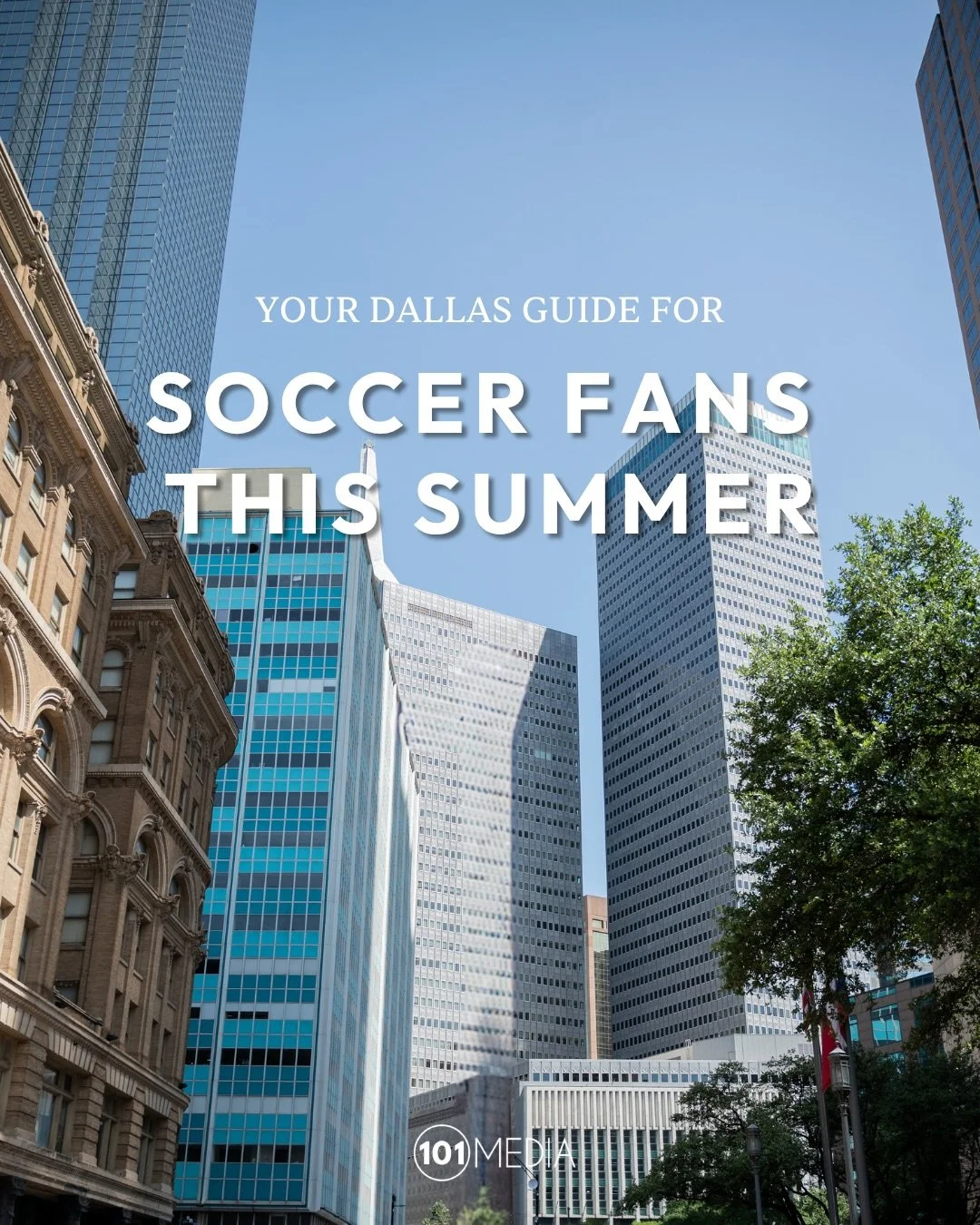 Headed to Dallas for @fifaworldcup ? We have the complete guide for soccer fans this summer. ⚽️🏆

We&rsquo;re sharing our favorite spots to eat, activities, hotels, and neighborhoods that newcomers should definitely check out. Head to our website in