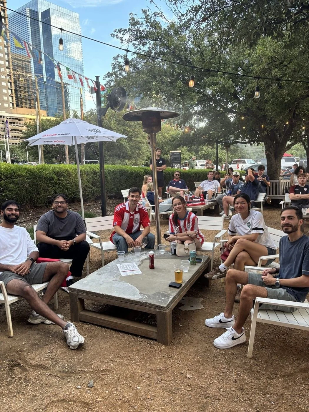 USA v. Paraguay watch party at Happiest Hour, Dallas