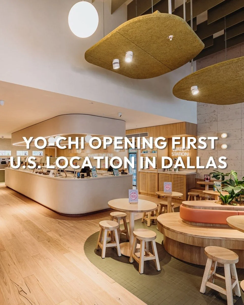 Dallasites101 announcement carousel: Yo-Chi opening its first U.S. location in Dallas