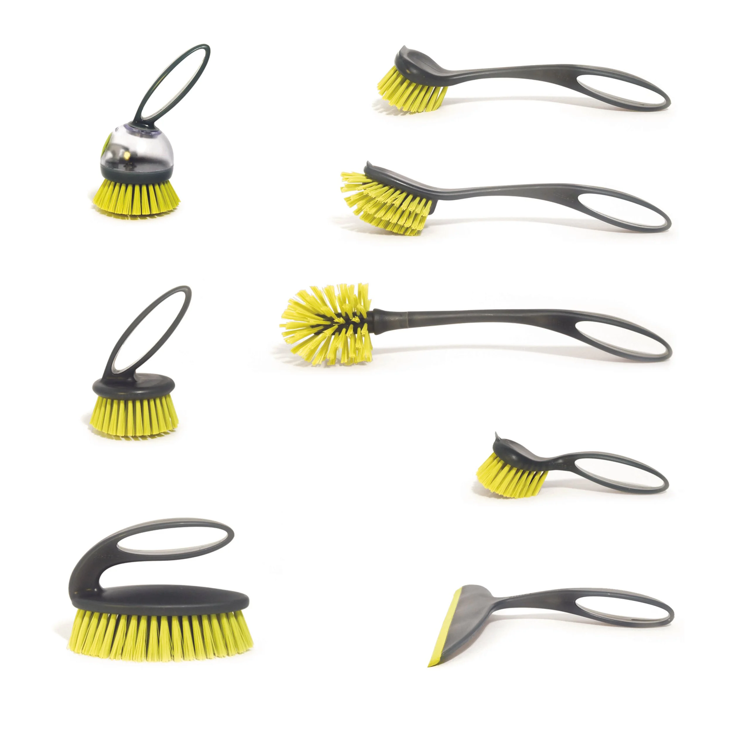 Kitchen line design and development, brushes, plastic and innovative handle