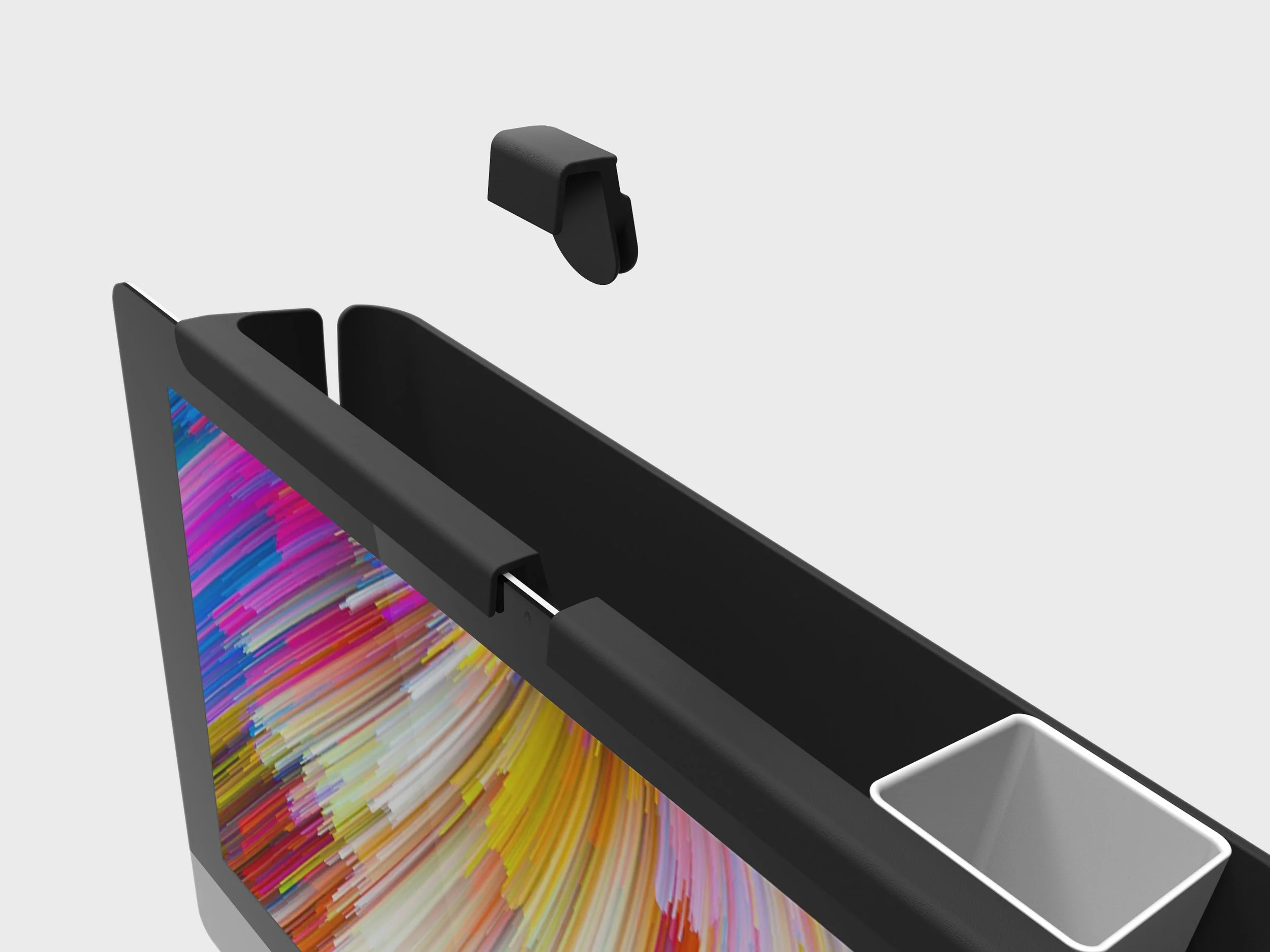 Imac mac caddy industrial design and prototype and development