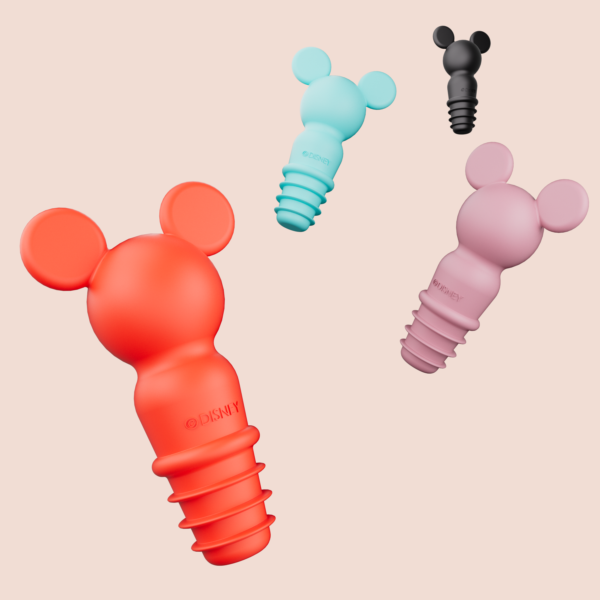 Disney Mickey wine stopper Disney Parks bar accessory product design by DesignOther