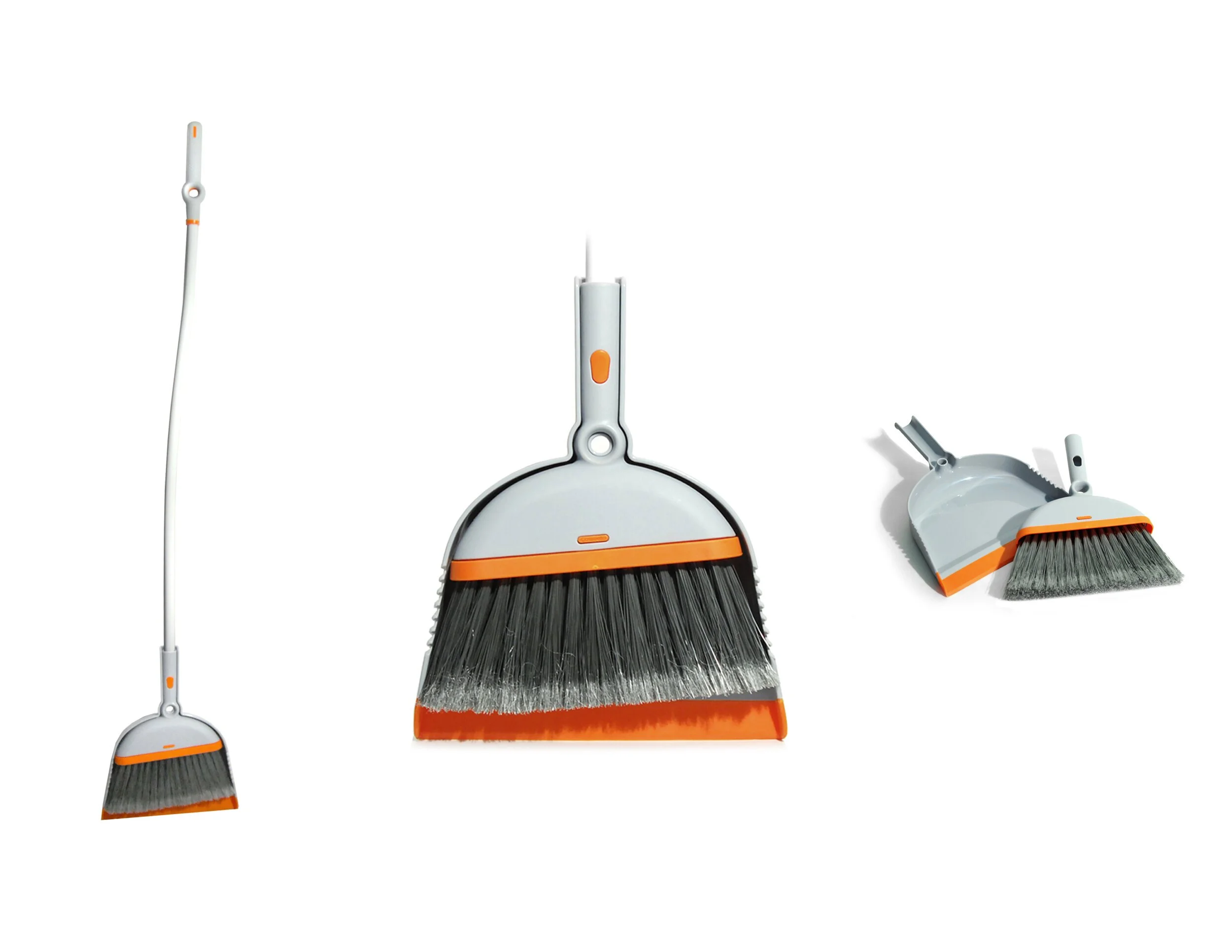 Ergo Broom 2 ergonomic broom and dustpan for Casabella housewares product design by DesignOther New York