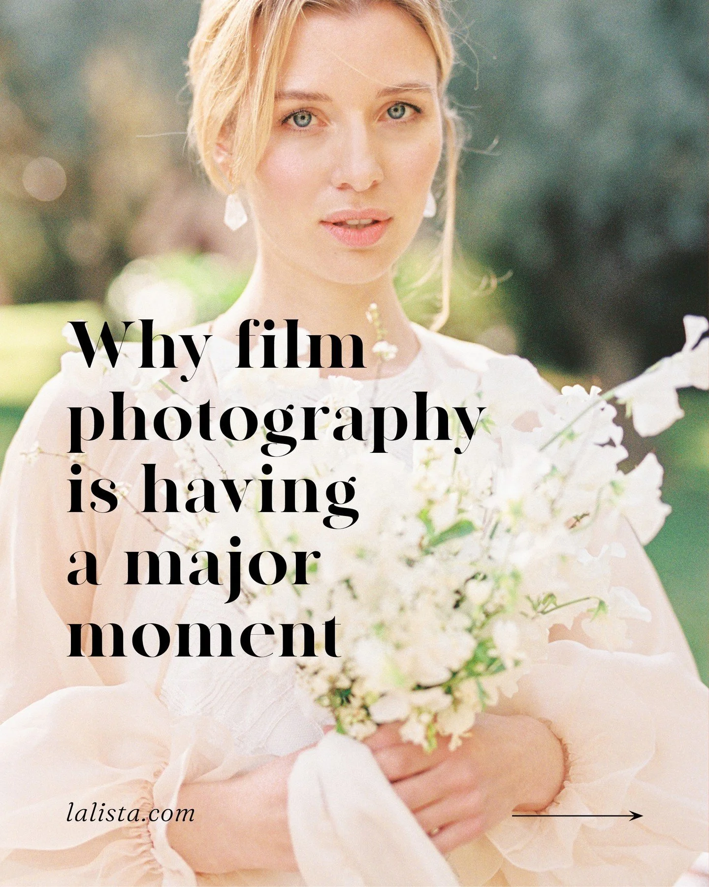 The return of film photography 🎞️

More and more couples are looking for photographers who can shoot film at their weddings. 

Film photography captures the colours, tones, and textures in a way that digital photography struggles to replicate. 

The