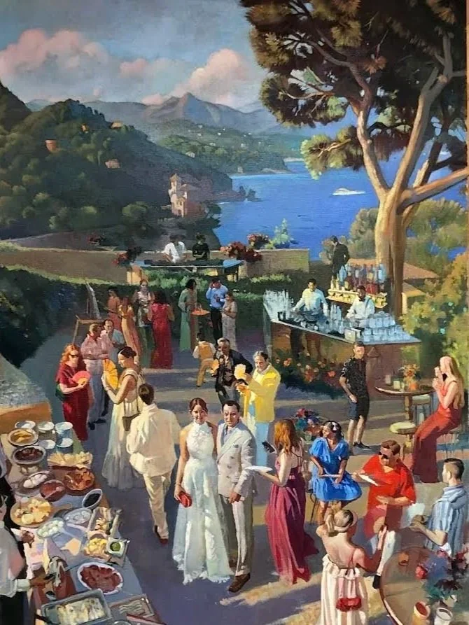 Caridad - The Art of Luxury Event Painting