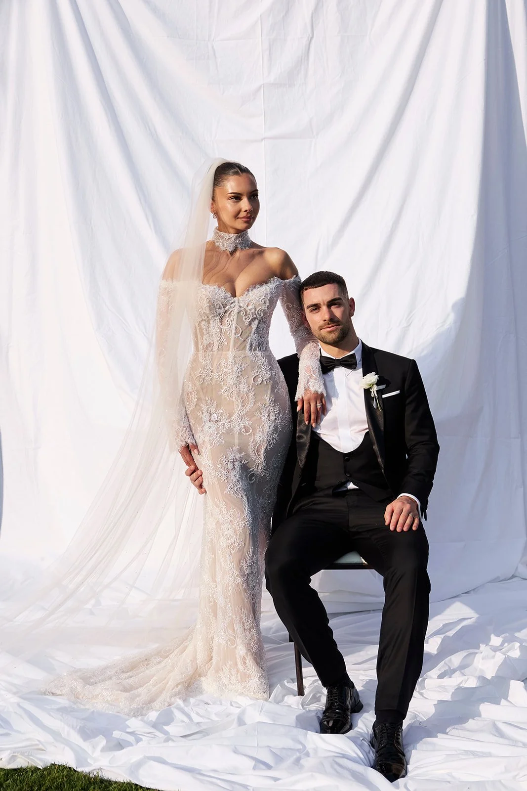 Jasmine + Ben’s timeless Tuscan wedding