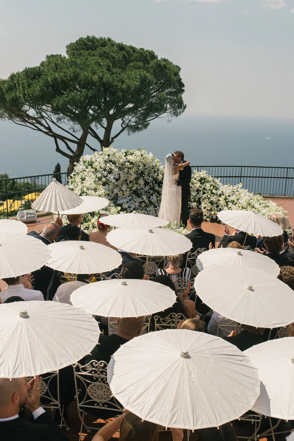 Capri coastal wedding venue sea views