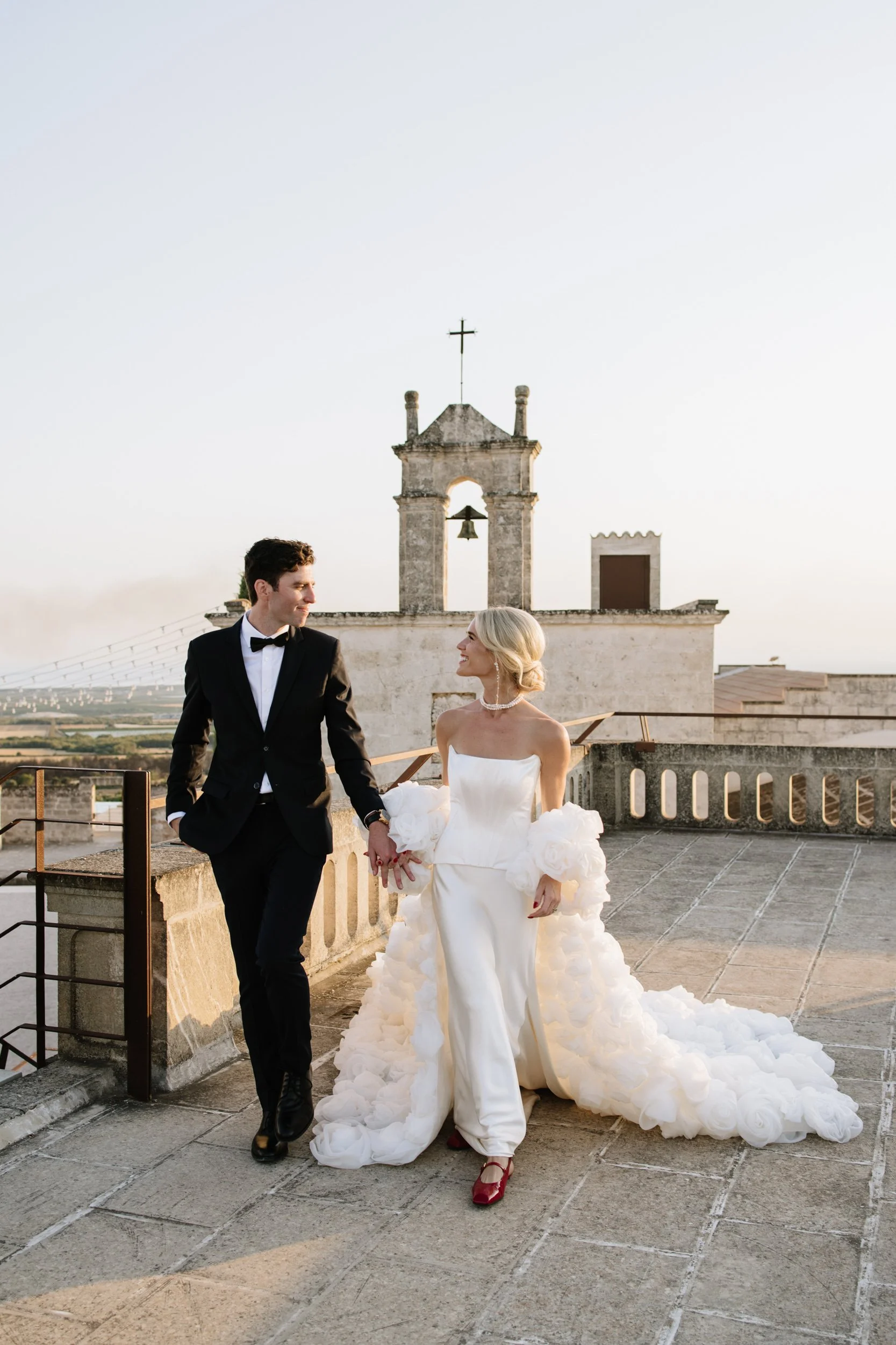 Californian couple, five day Puglian wedding for Ali Katz.