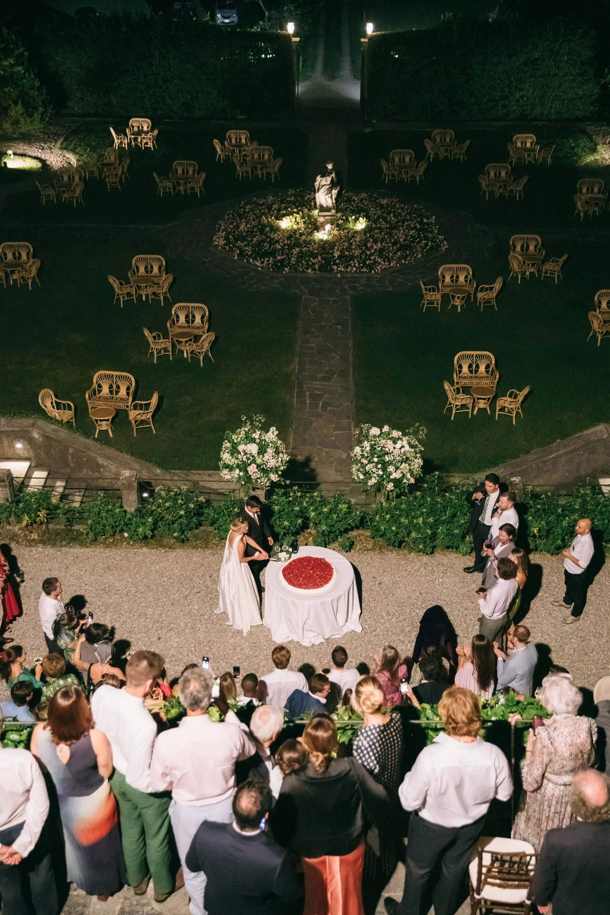 Italian wedding cake