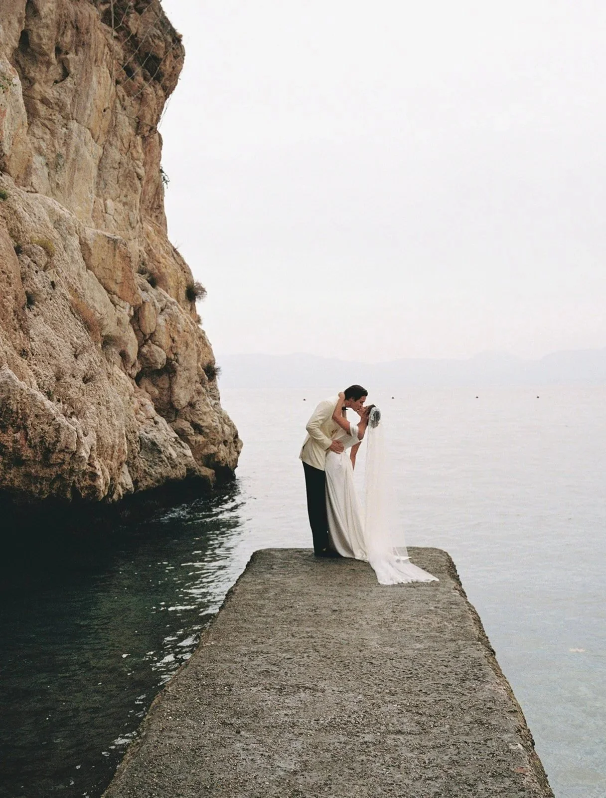 Wedding portraits at Tonnara di Scopello