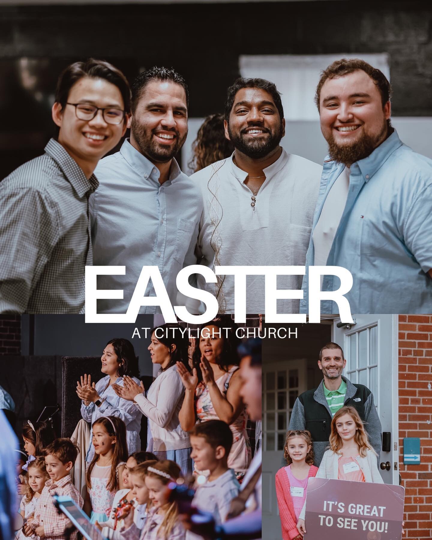 We loved celebrating Resurrection Sunday with you 🕊️✝️