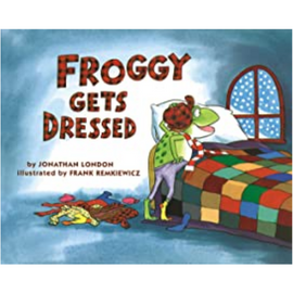 froggy gets dressed book cover