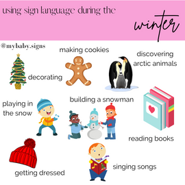 Baby Sign Language For Winter Season