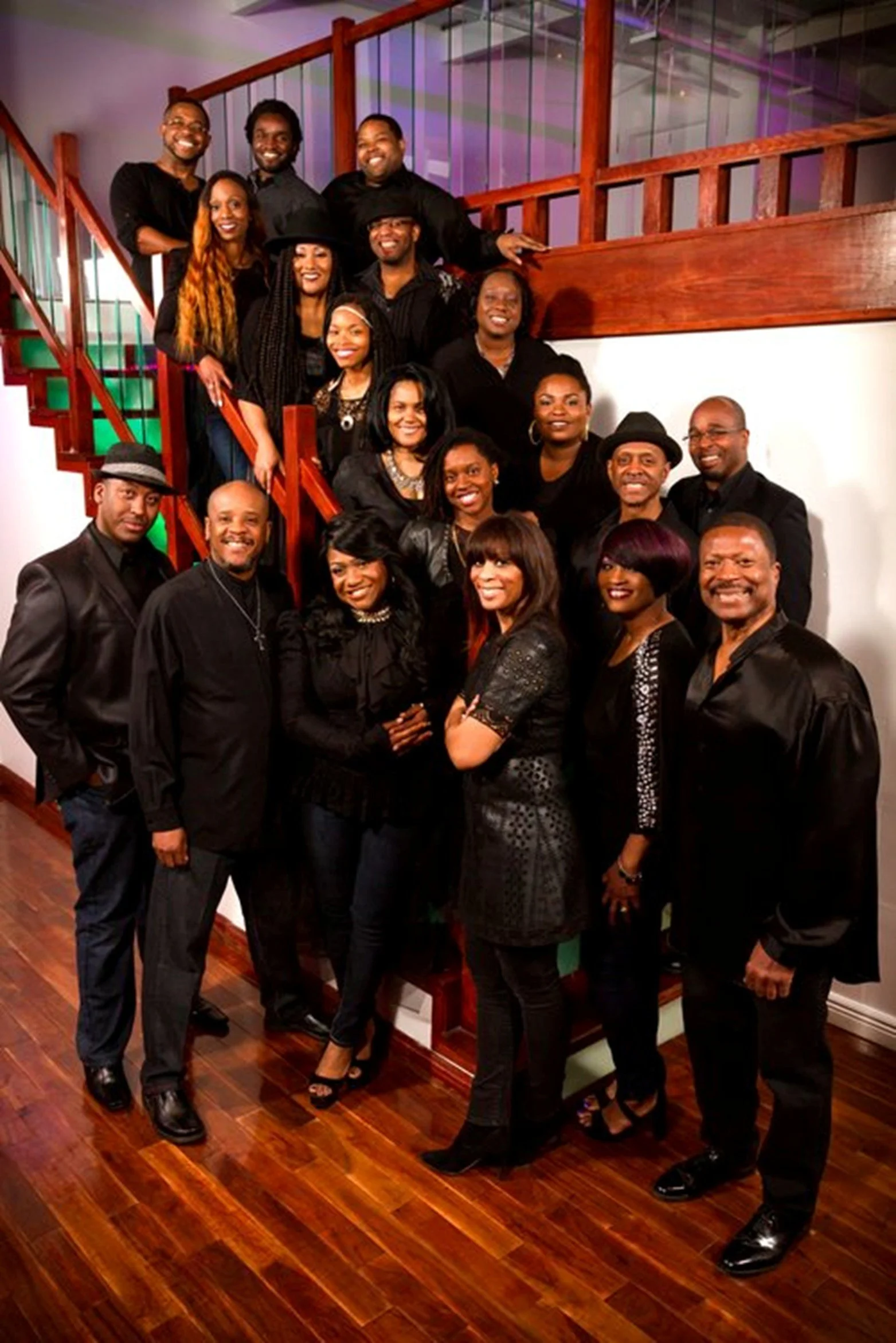 Members of the musical group Sounds of Blackness
