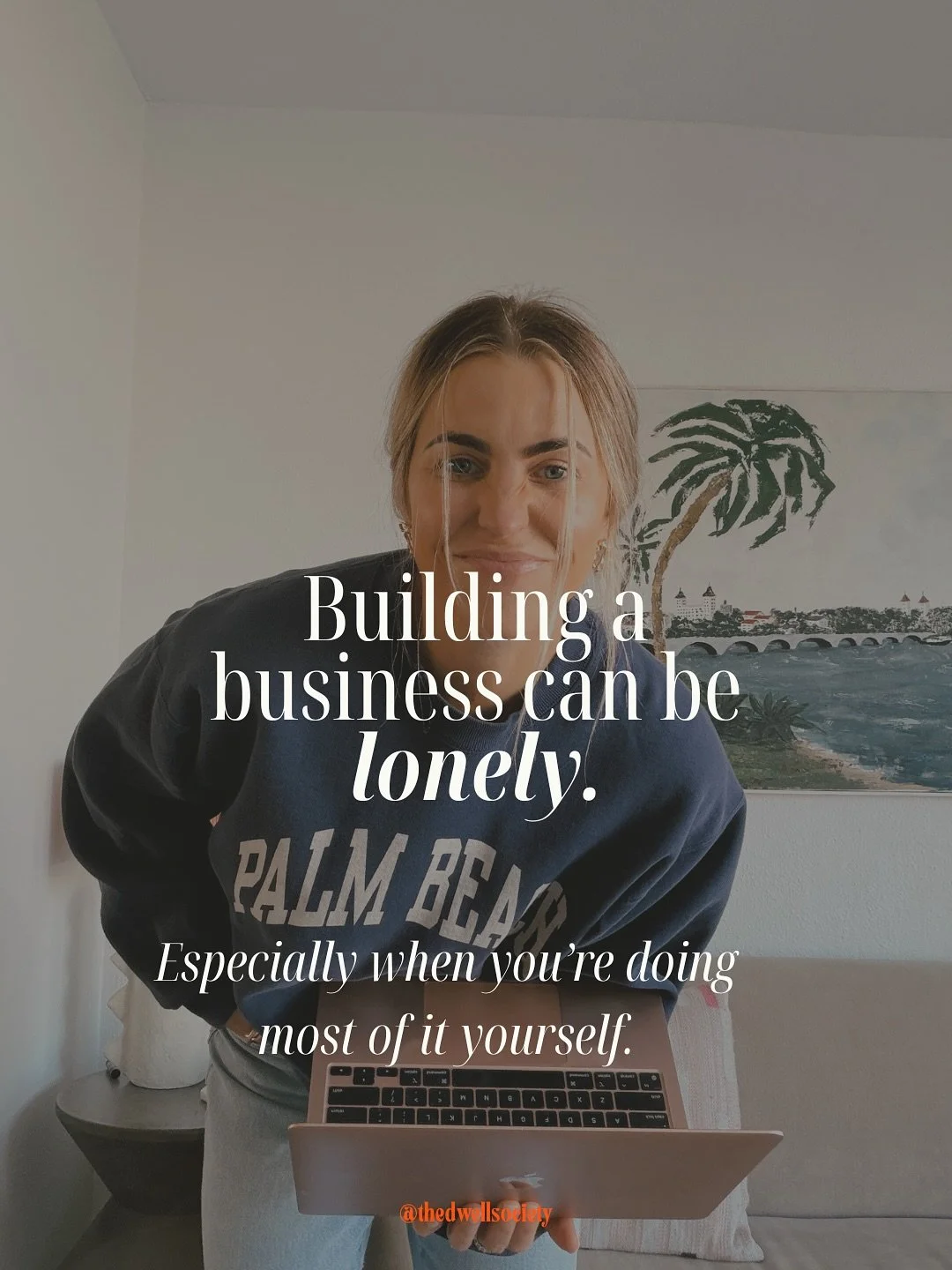 The amount of texts about my business I've sent to my closest entrepreneur friends panicking about one thing or another might shock you 😆

Whether you choose my guided branding + website course The Weekend Website or decide to hire me for a full cus