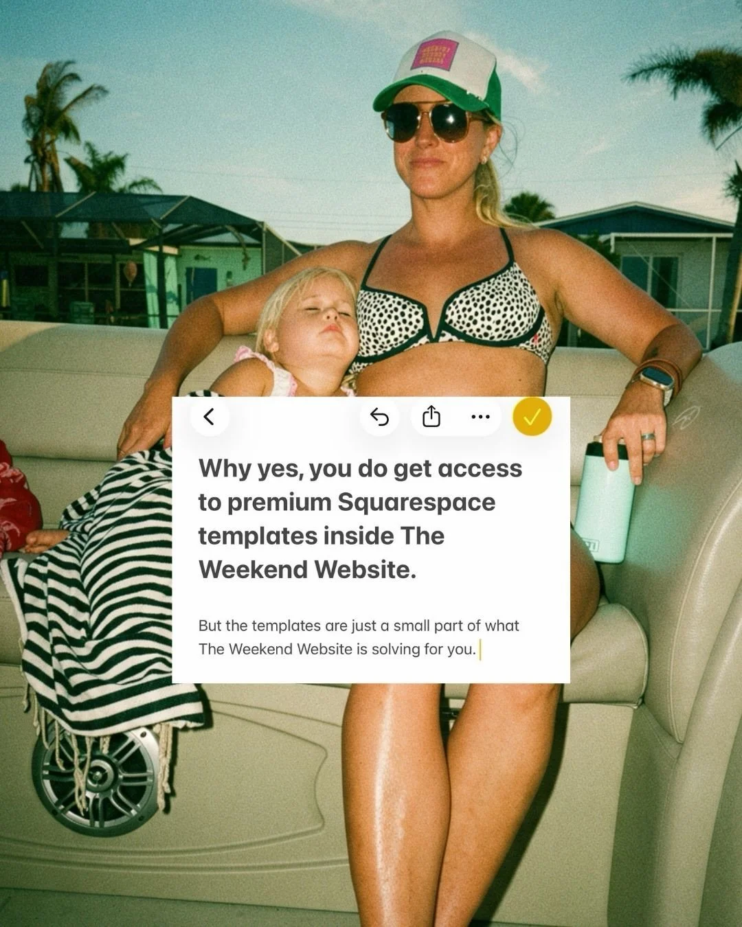 Template-first guidance is one of my biggest problems with the way DIY websites are sold.

You&rsquo;re told to:
Choose a pretty template. Replace the demo text. Swap the photos. Launch.

But you haven&rsquo;t answered the questions the template can&