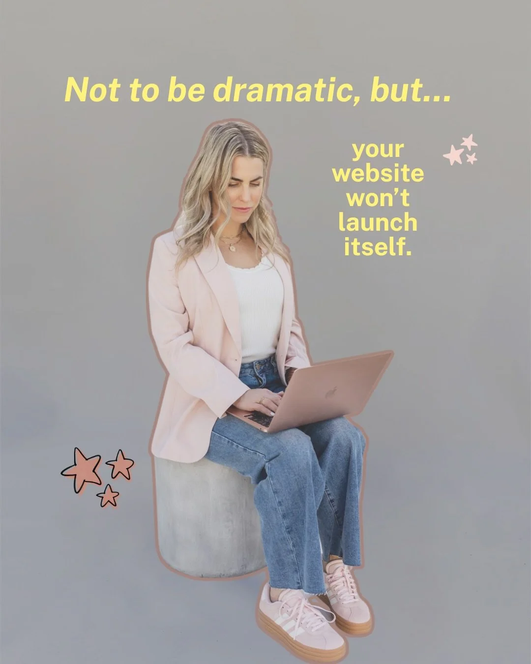 What'd I miss? 

Comment WEEKEND for a guided brand + website build experience for less than the cost of buying another premium website template.