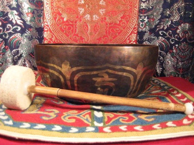 Vintage Tibetan Master Healing Singing Bowl 11.75 F