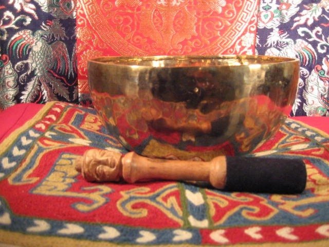 Healing Tibetan Singing Bowl 10.5" G