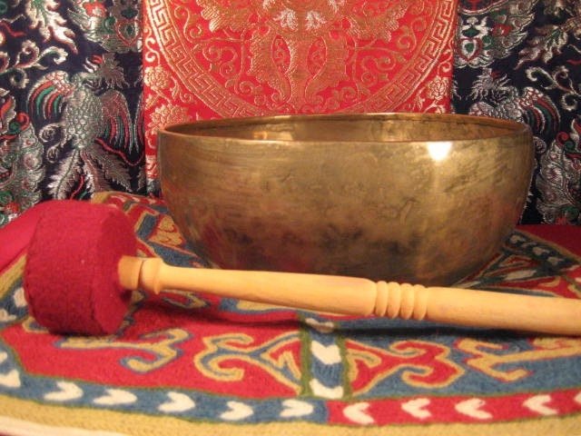 Master Healing Singing Bowl 11" A