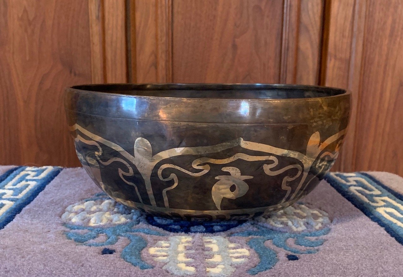 Mantra Singing Bowl 10” B