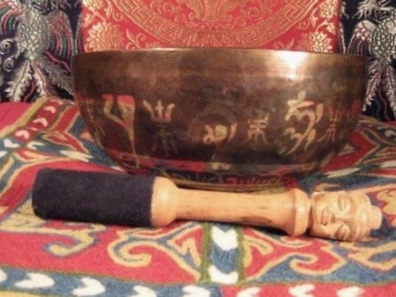 Mantra Singing Healing Bowl 10" C