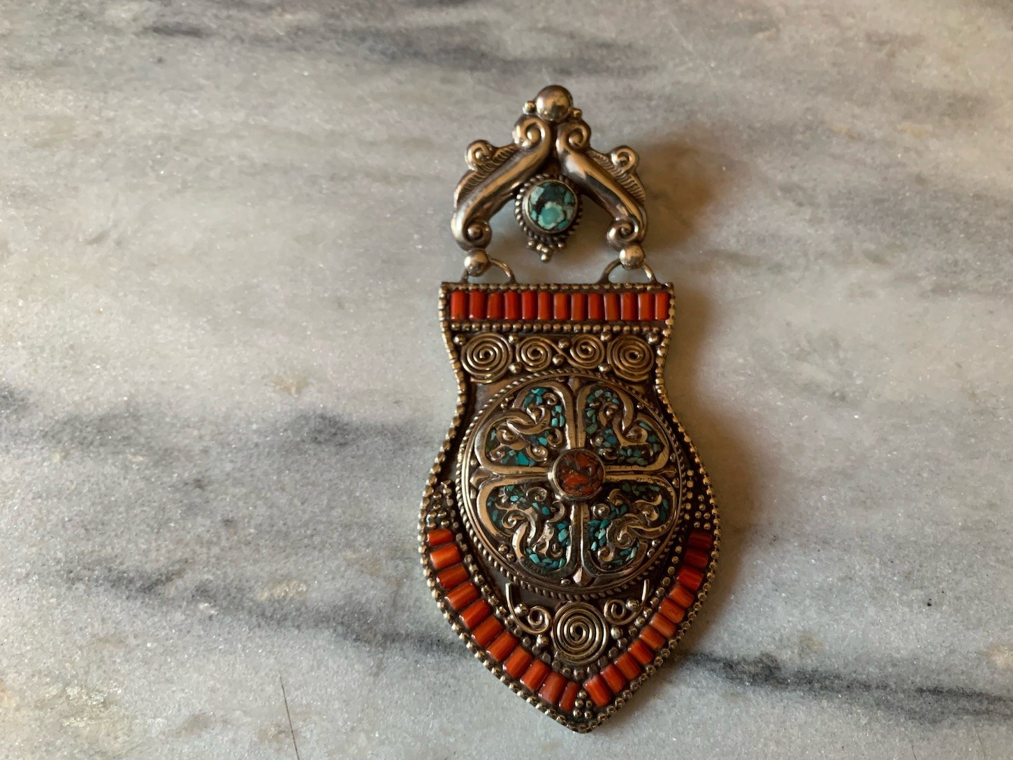 Tibetan Intricate Pendant