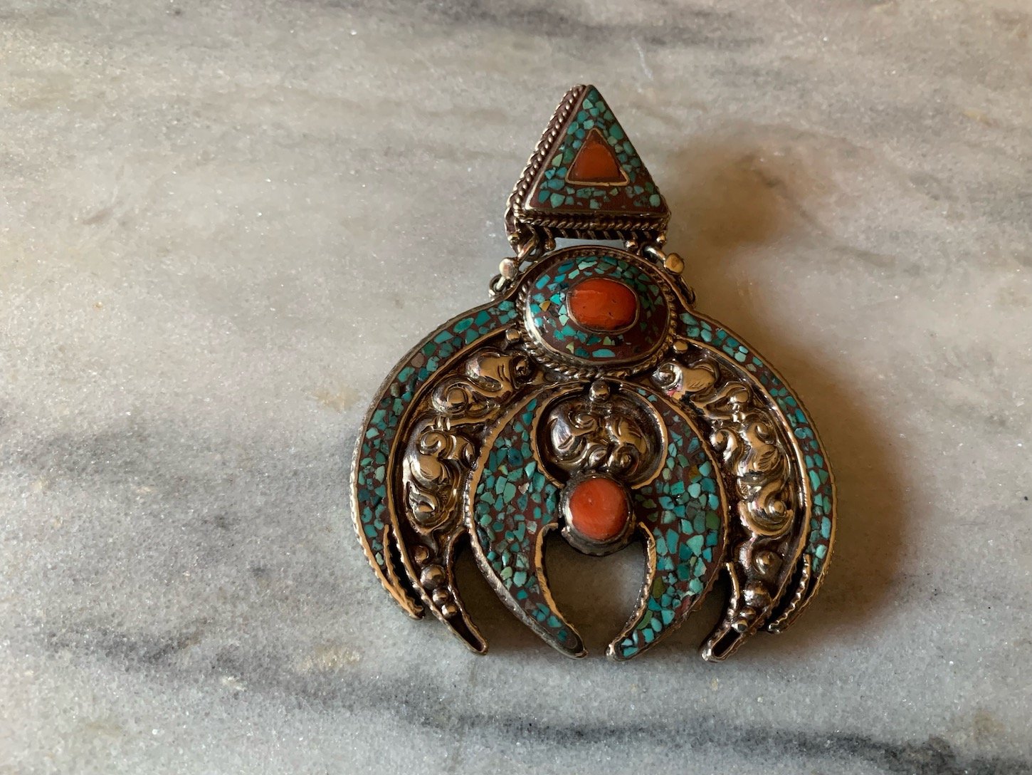 Tibetan Winged Pendant